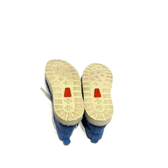 Original Clarks Women's Desert Aerial Booties Ankle Boots Blue 7 - Picture 5 of 9